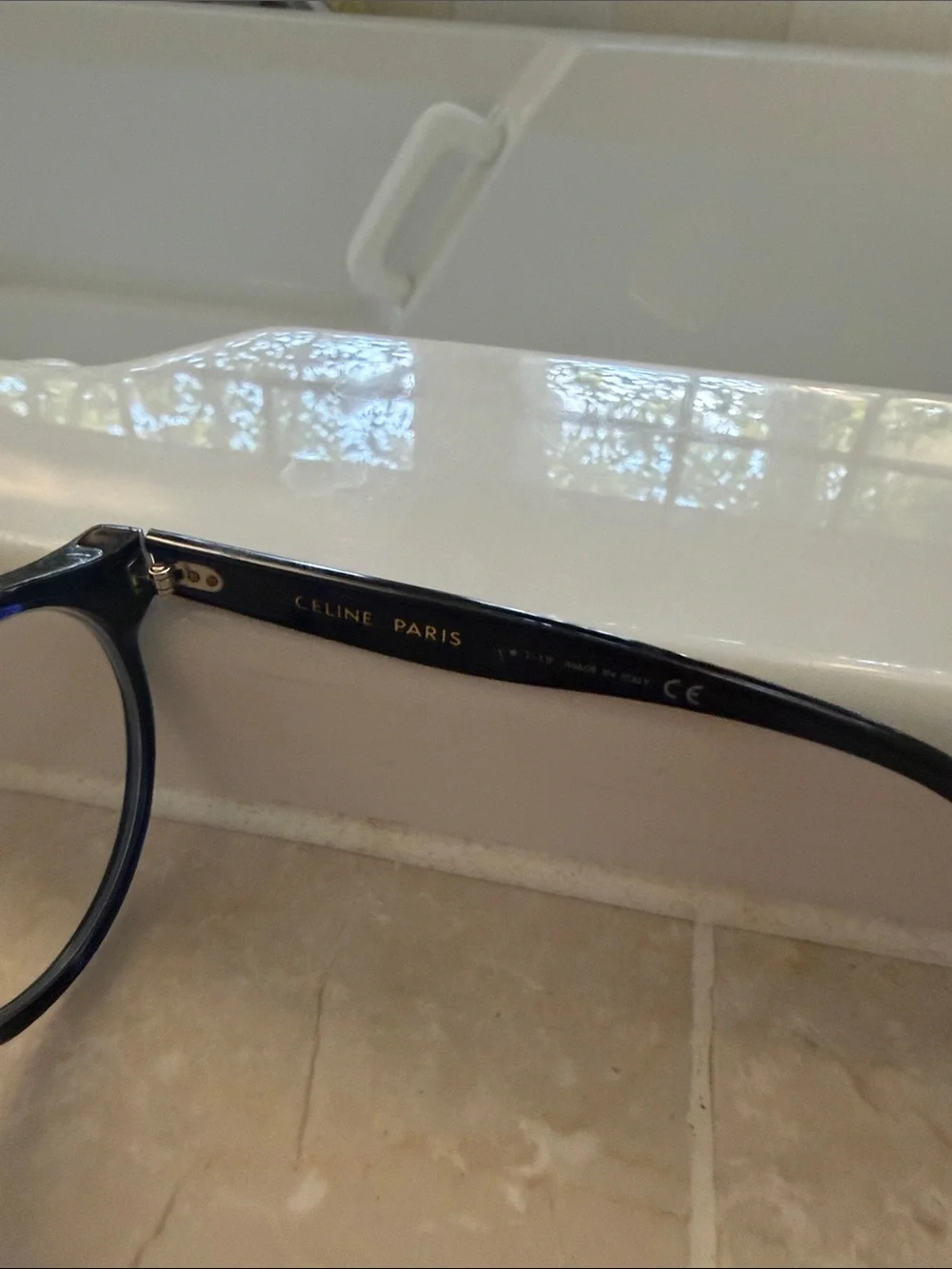 Celine navy blue glasses - totally classic